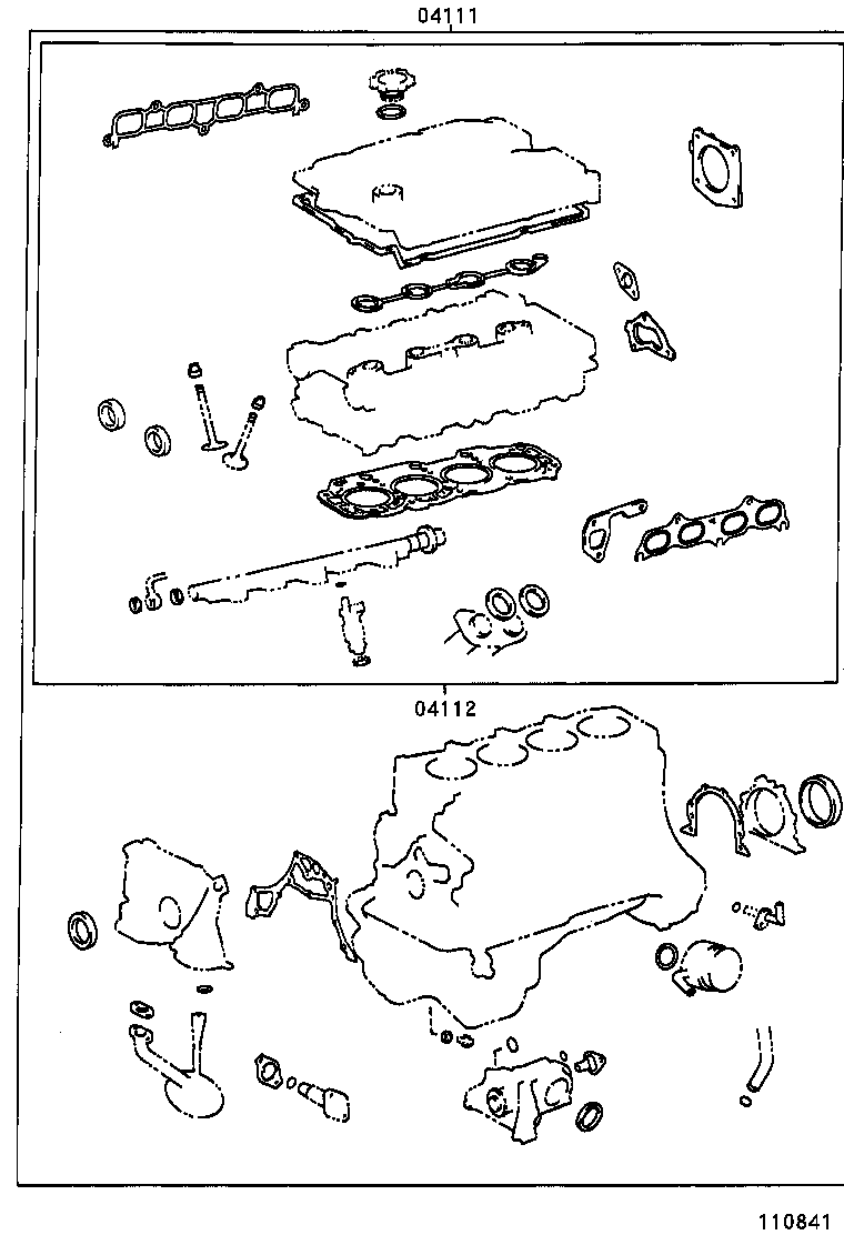  MR2 |  ENGINE OVERHAUL GASKET KIT