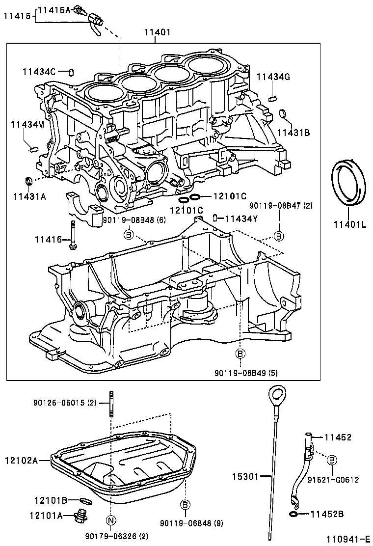  PRIUS |  CYLINDER BLOCK