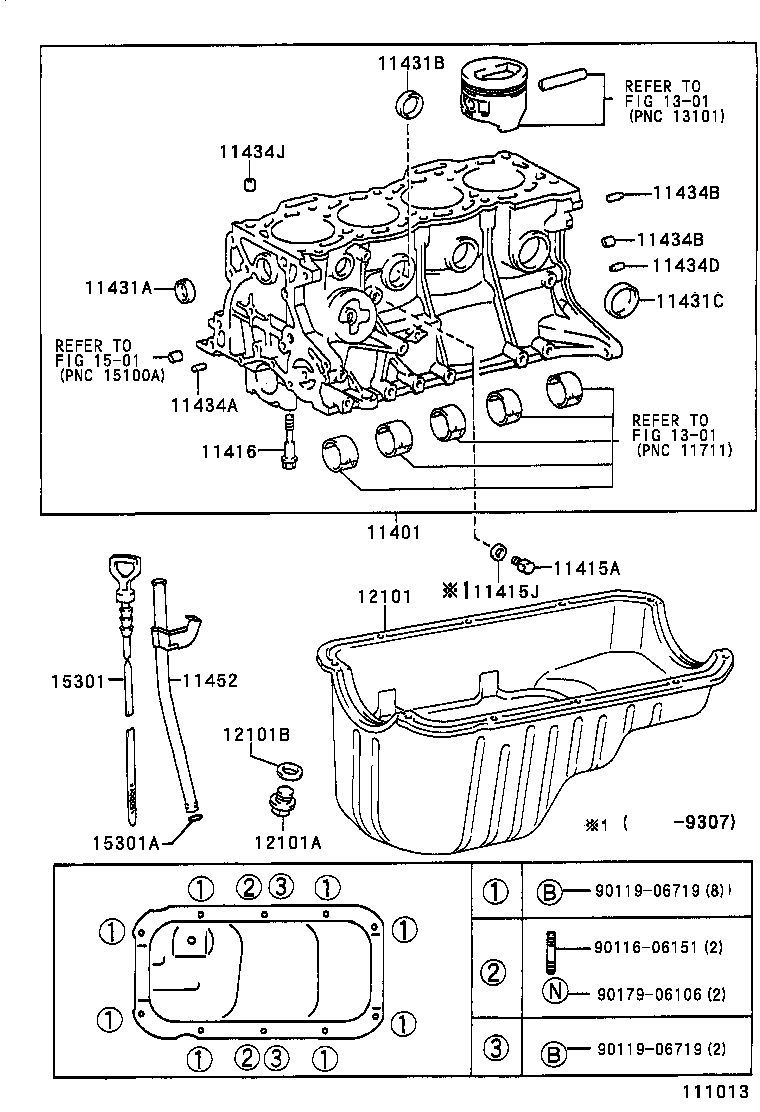  CALDINA |  CYLINDER BLOCK