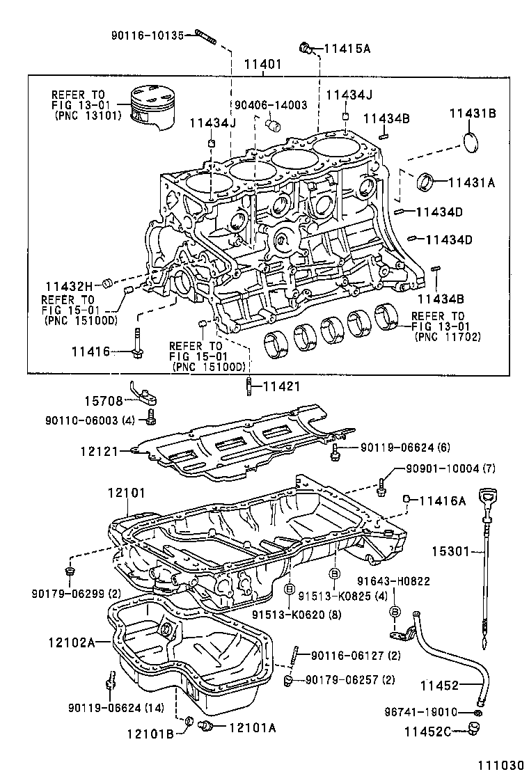  CALDINA |  CYLINDER BLOCK