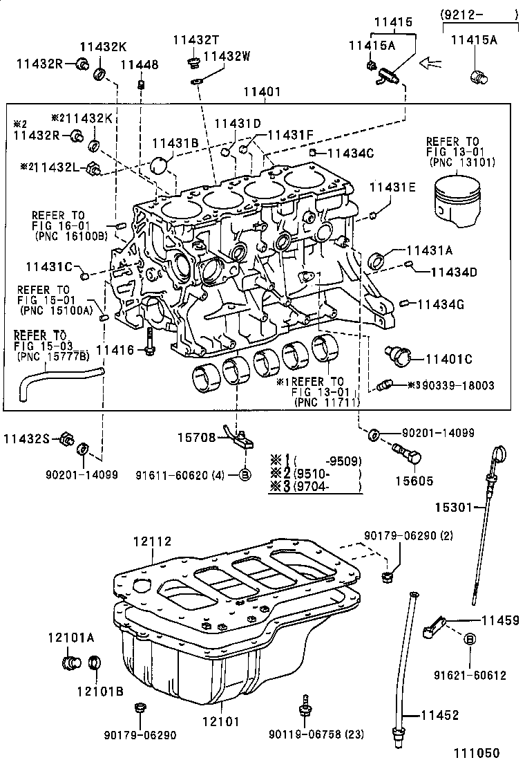  CALDINA |  CYLINDER BLOCK