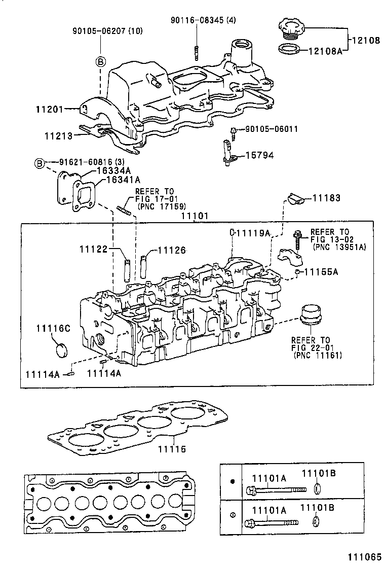  COROLLA |  CYLINDER HEAD