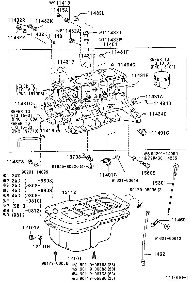  COROLLA |  CYLINDER BLOCK