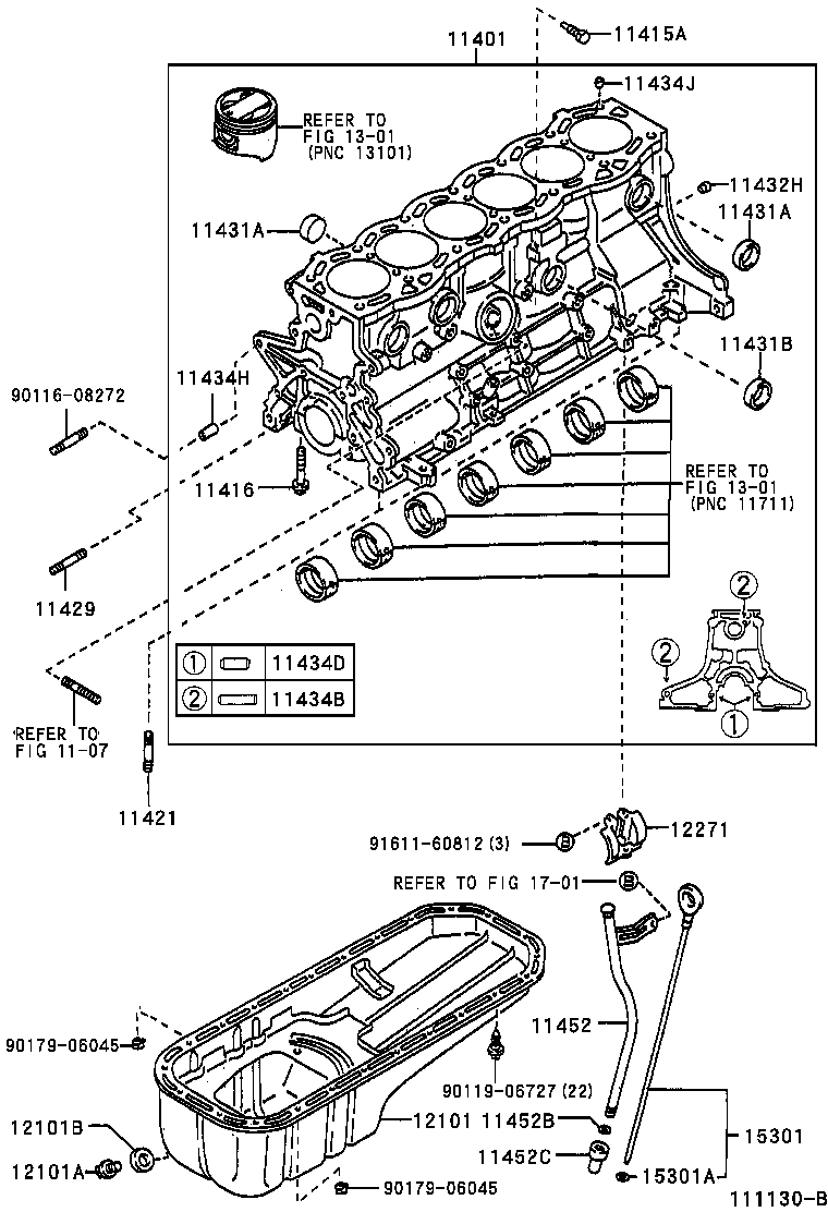  CROWN CROWN MAJESTA |  CYLINDER BLOCK