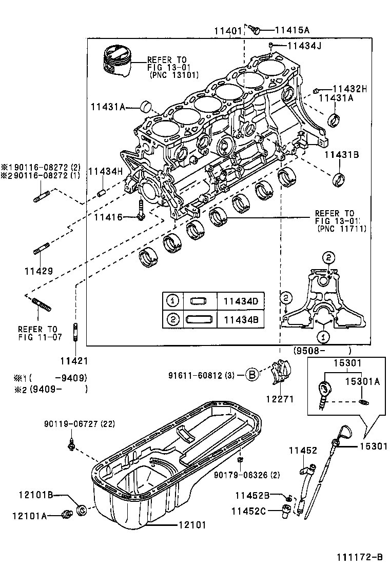  CROWN |  CYLINDER BLOCK