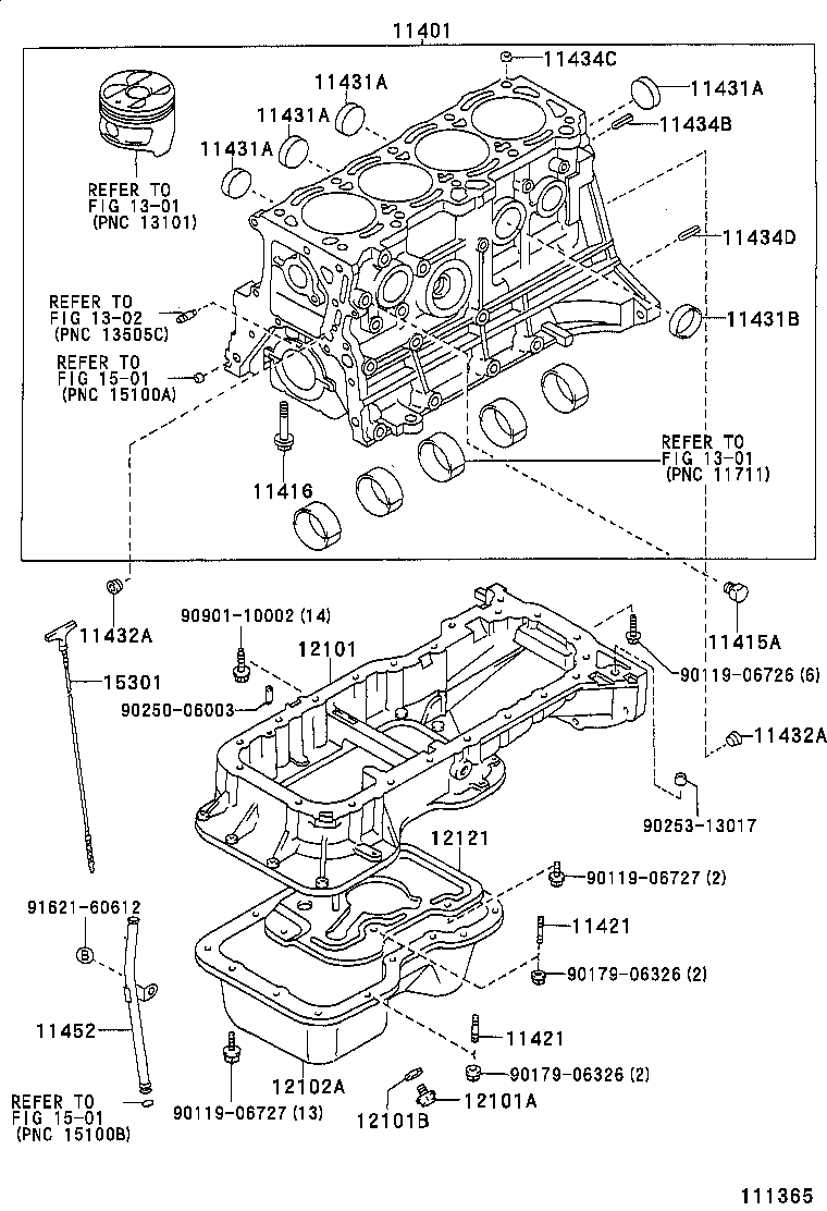  CORONA |  CYLINDER BLOCK