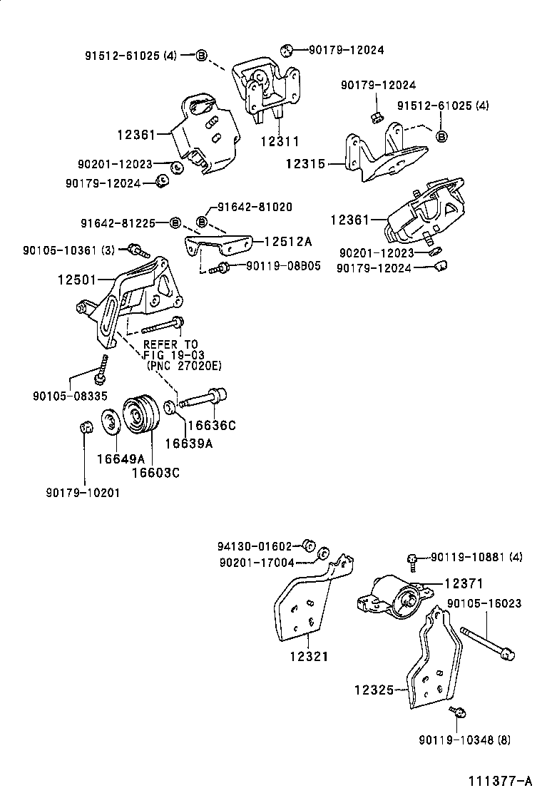  DYNA 200 TOYOACE G25 |  MOUNTING