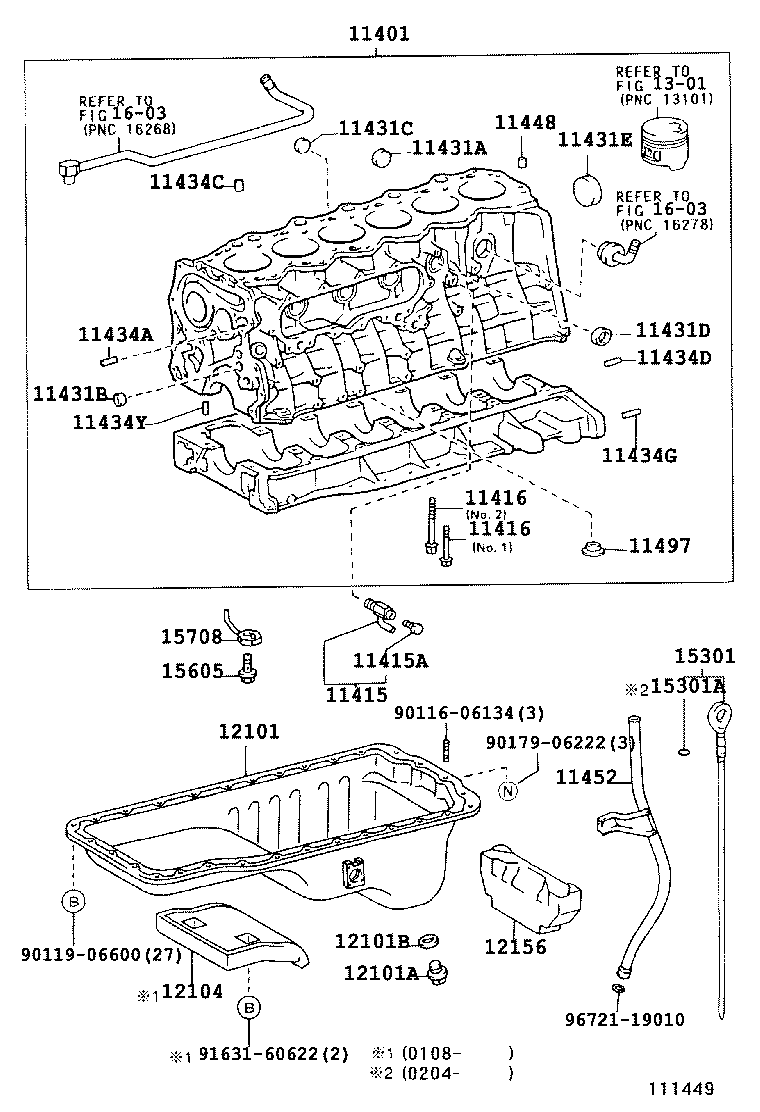  LAND CRUISER S T H T |  CYLINDER BLOCK