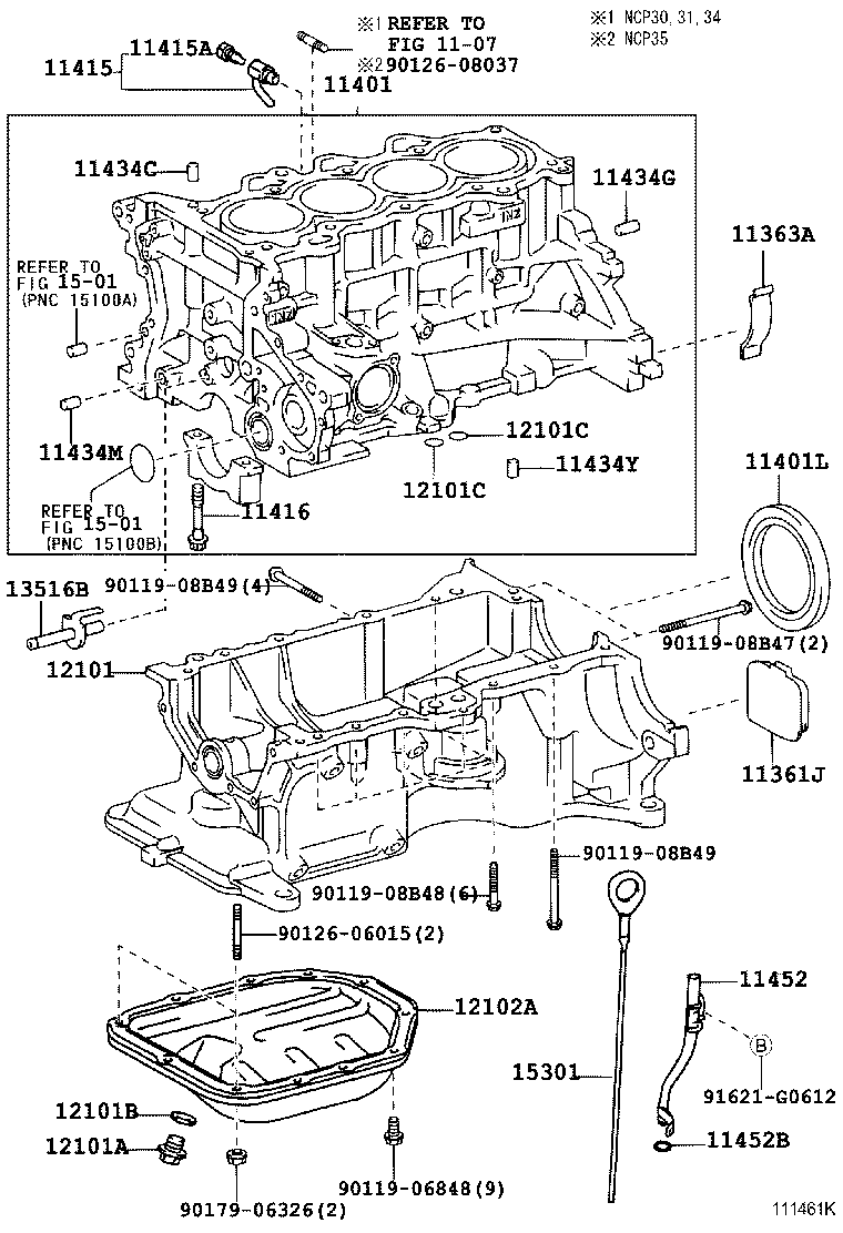  BB OPEN DECK |  CYLINDER BLOCK