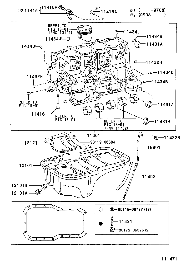  CALDINA |  CYLINDER BLOCK