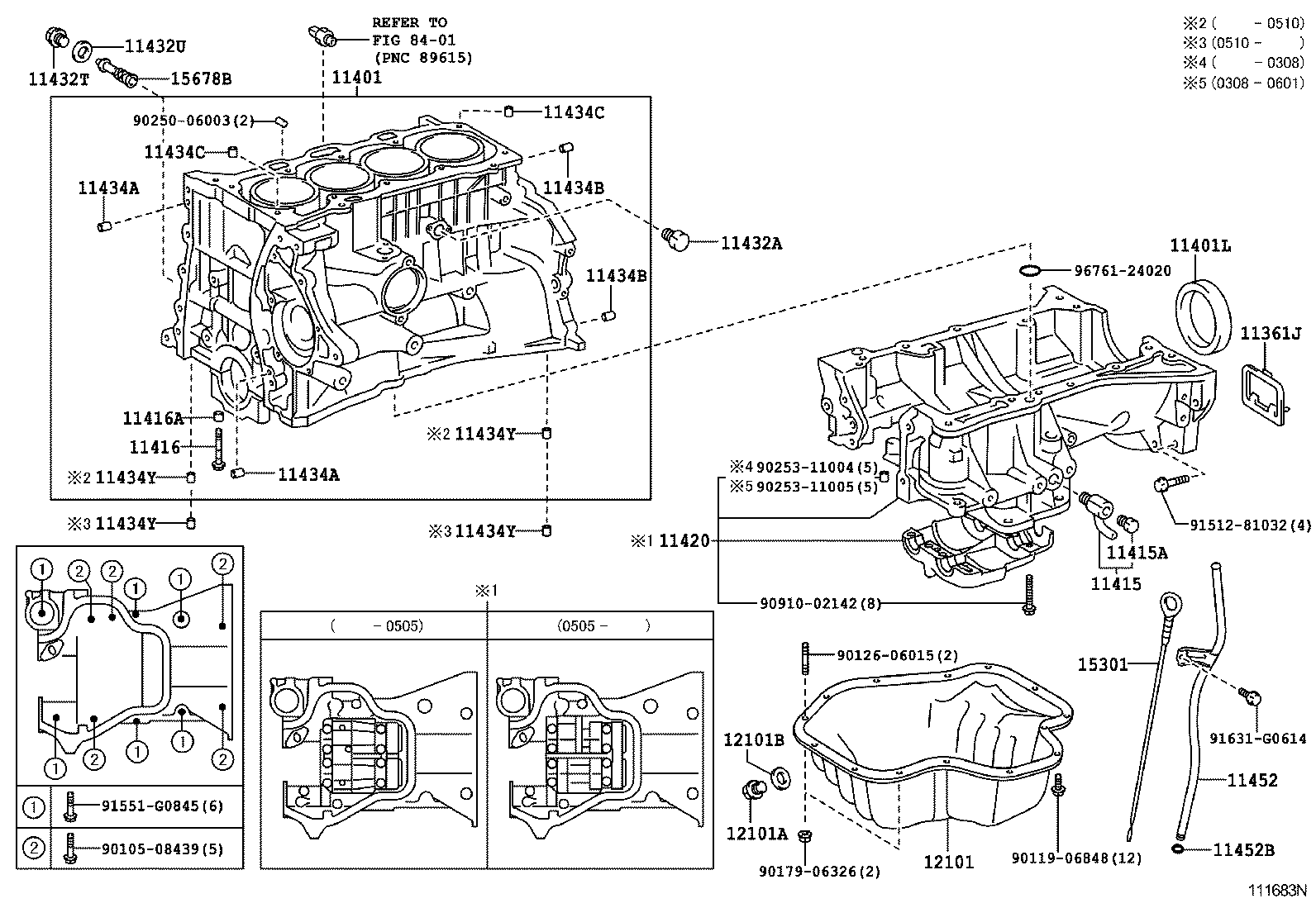  ESTIMA T L |  CYLINDER BLOCK