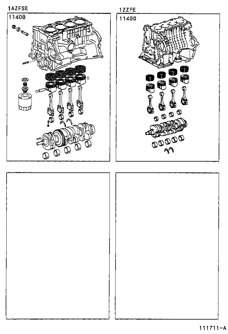  RAV4 J L |  SHORT BLOCK ASSEMBLY