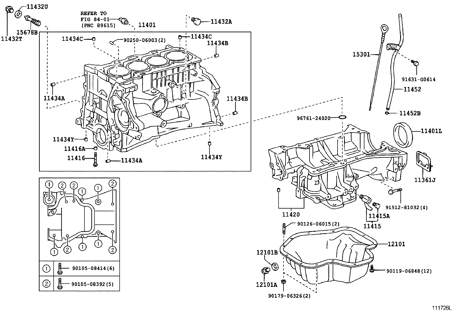  RAV4 J L |  CYLINDER BLOCK