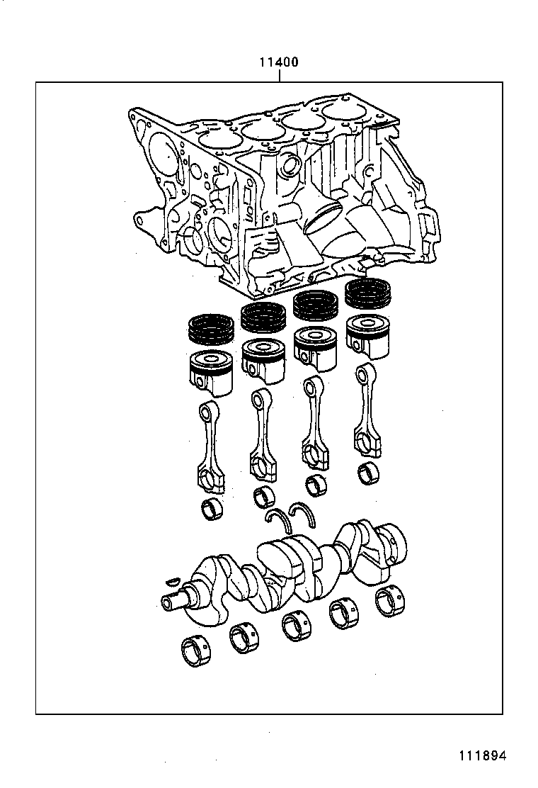  SPARKY |  SHORT BLOCK ASSEMBLY