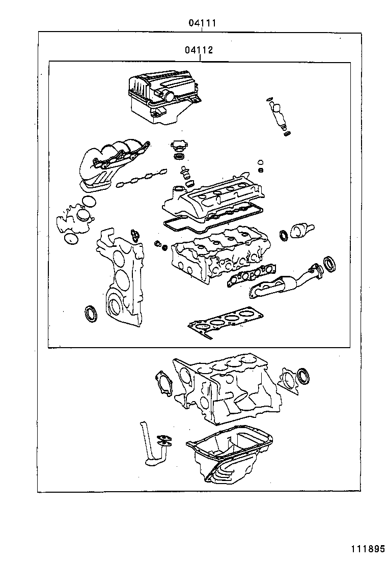  SPARKY |  ENGINE OVERHAUL GASKET KIT