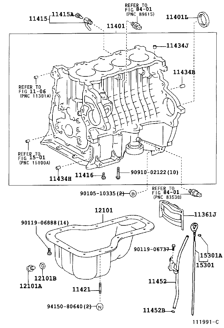  WILL VS |  CYLINDER BLOCK