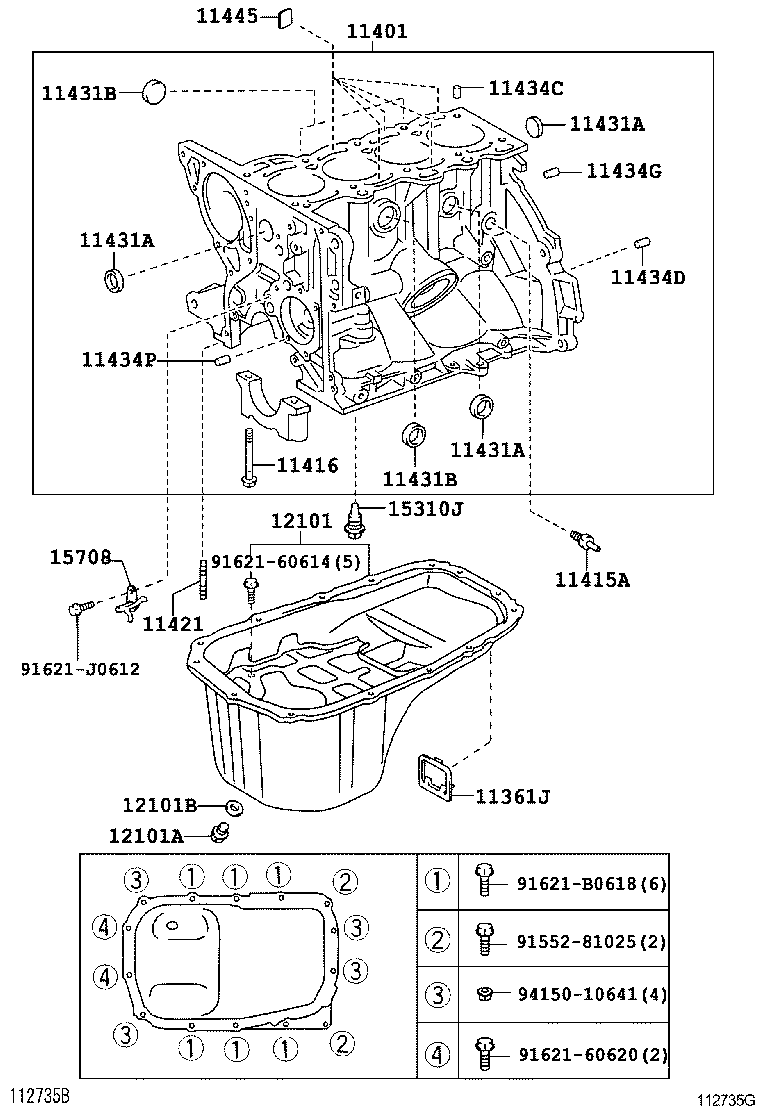  VITZ |  CYLINDER BLOCK