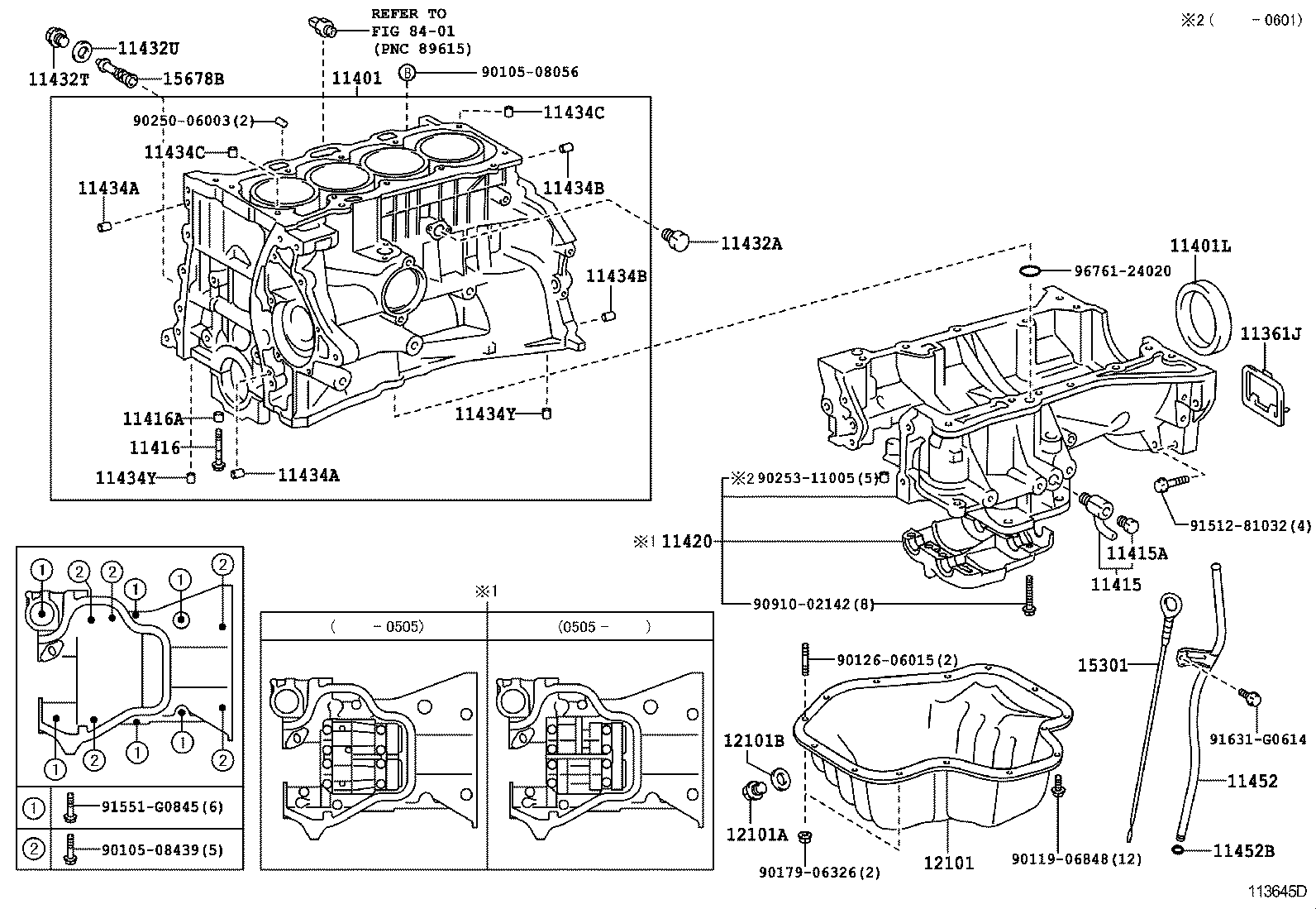  ESTIMA HYBRID |  CYLINDER BLOCK