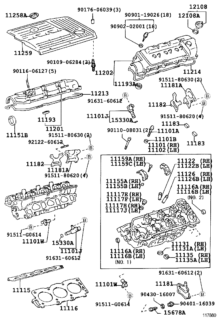  HARRIER |  CYLINDER HEAD