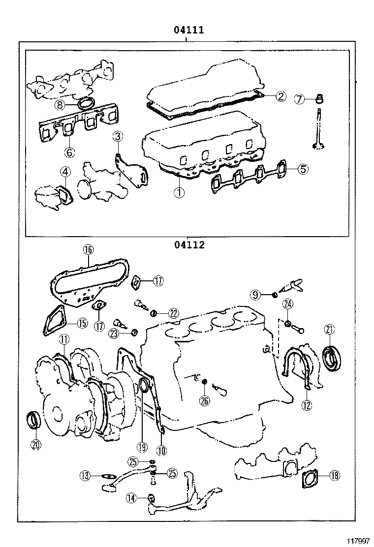  QUICK DELIVERY |  ENGINE OVERHAUL GASKET KIT