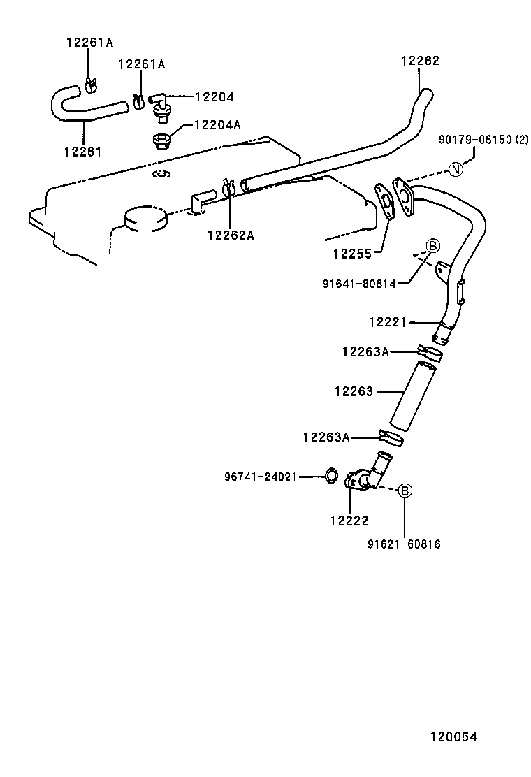  RAV4 |  VENTILATION HOSE