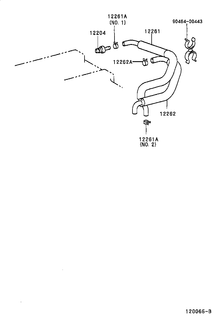  PRIUS |  VENTILATION HOSE
