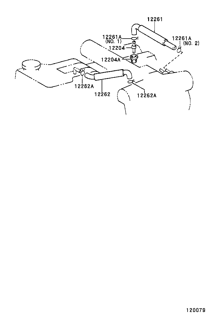  DYNA 200 TOYOACE G25 |  VENTILATION HOSE