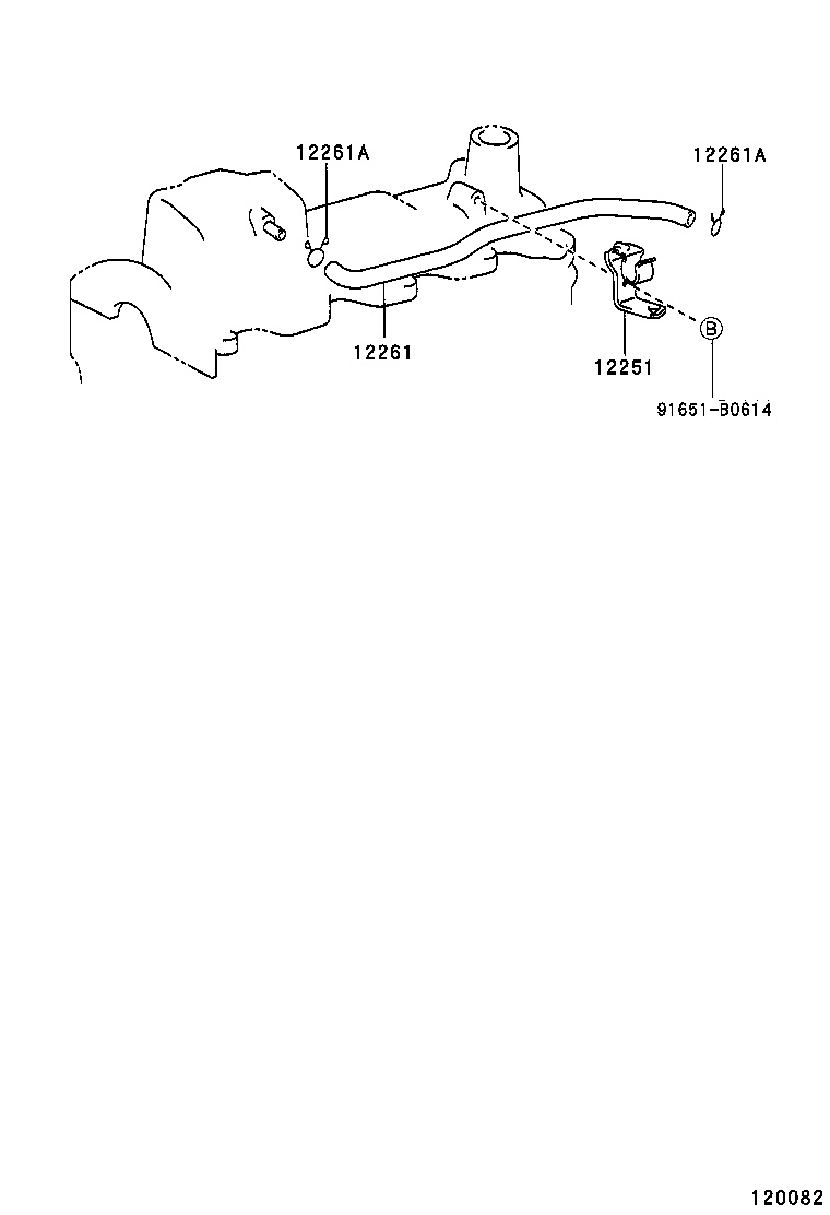  COROLLA |  VENTILATION HOSE