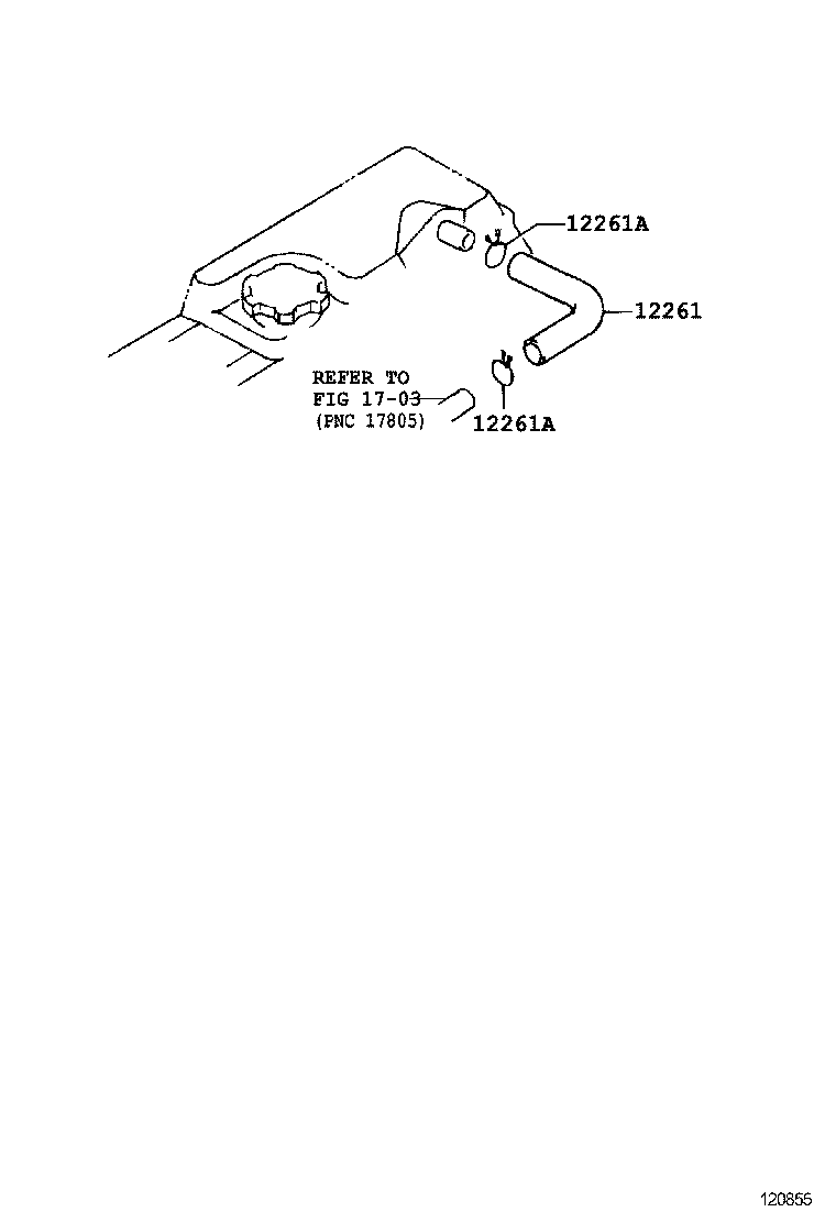  HIACE REGIUSACE |  VENTILATION HOSE