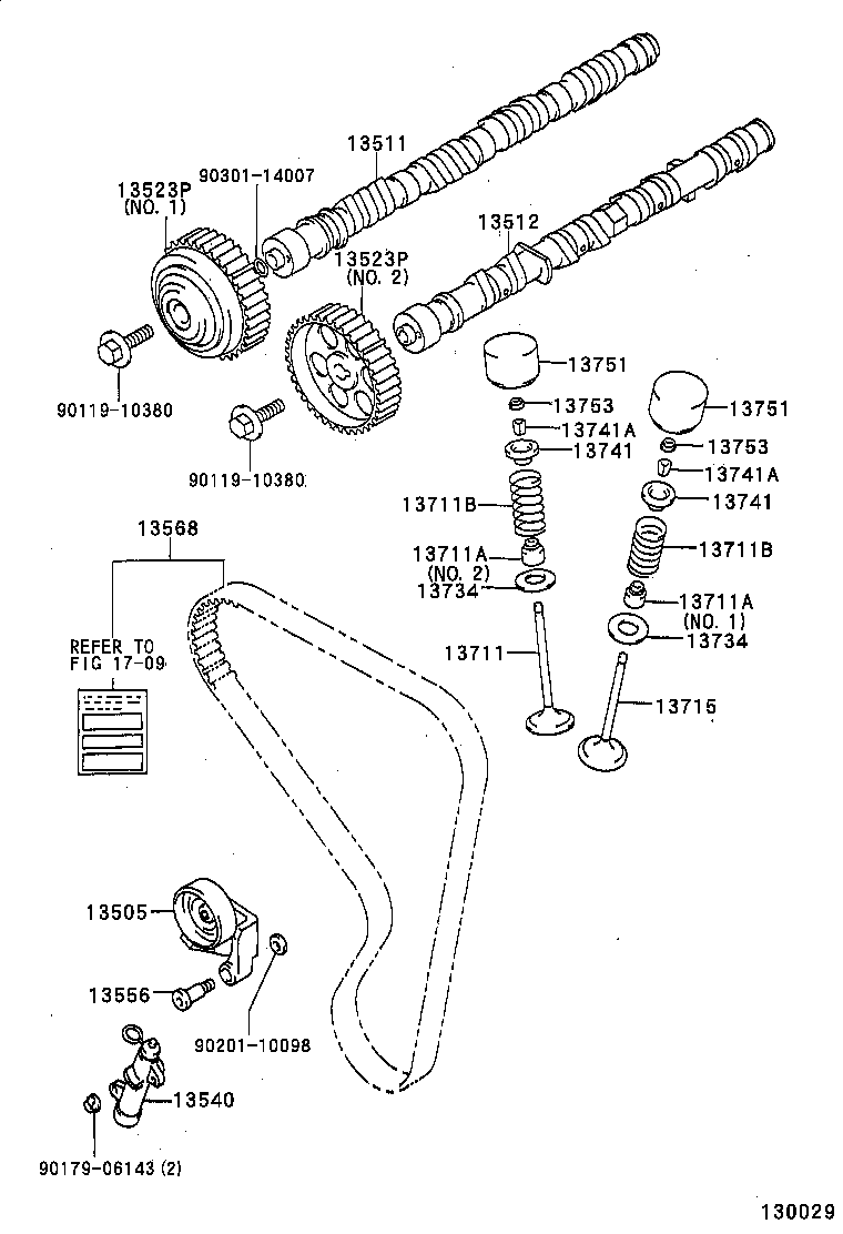  CARINA FF |  CAMSHAFT VALVE