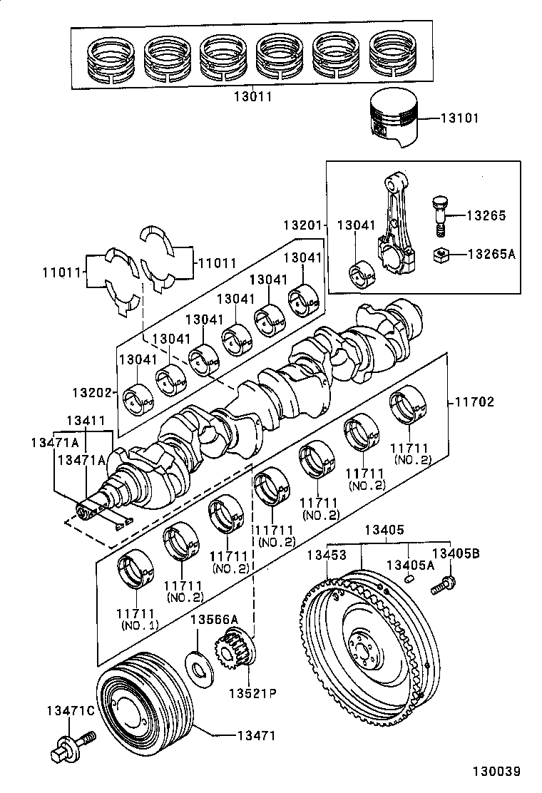  CHASER |  CRANKSHAFT PISTON