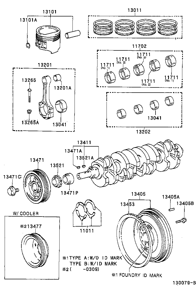  HILUX |  CRANKSHAFT PISTON