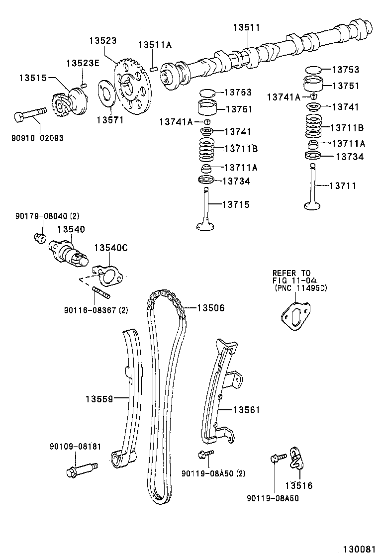 REGIUS TOURING HIACE |  CAMSHAFT VALVE