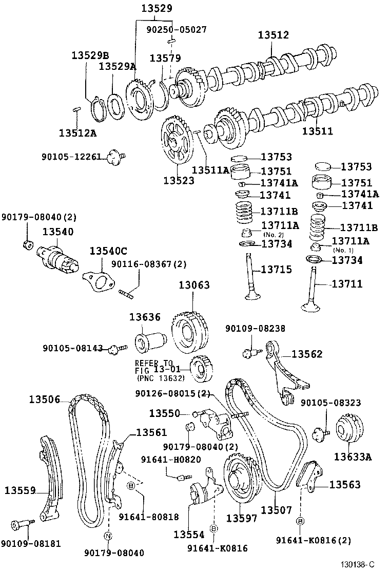  HILUX |  CAMSHAFT VALVE