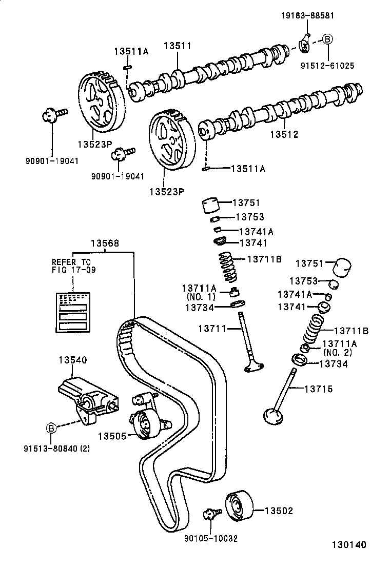  CALDINA |  CAMSHAFT VALVE