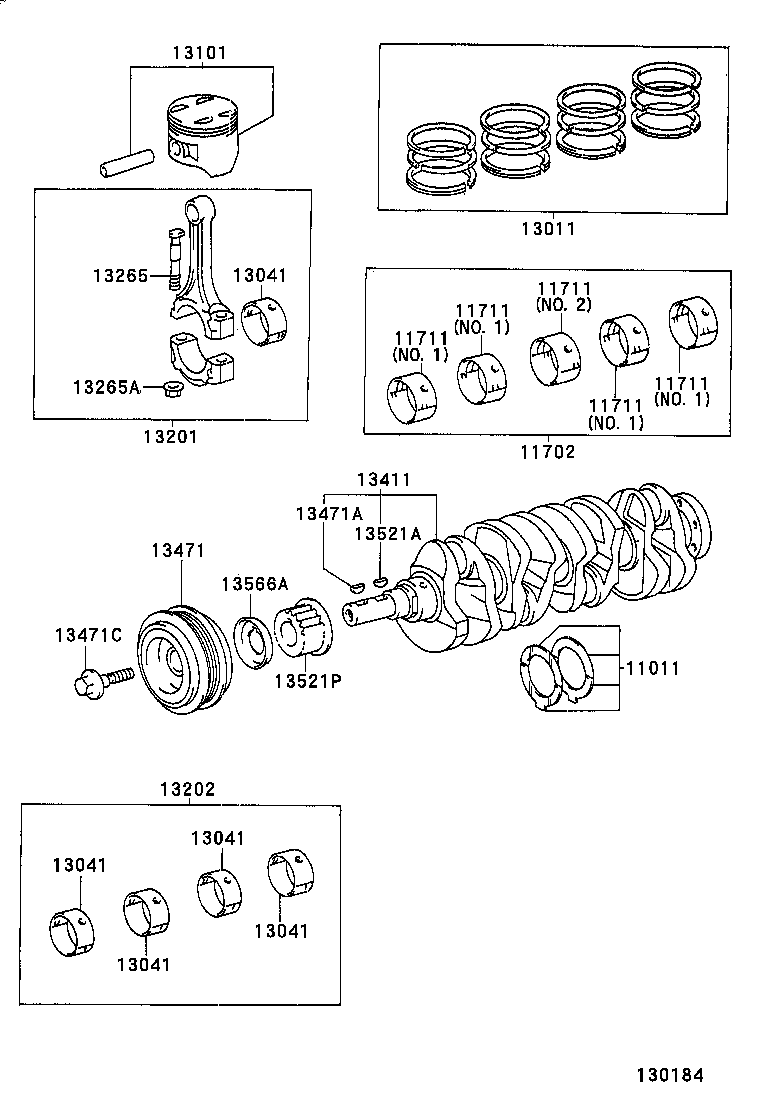  VISTA VISTA ARDEO |  CRANKSHAFT PISTON