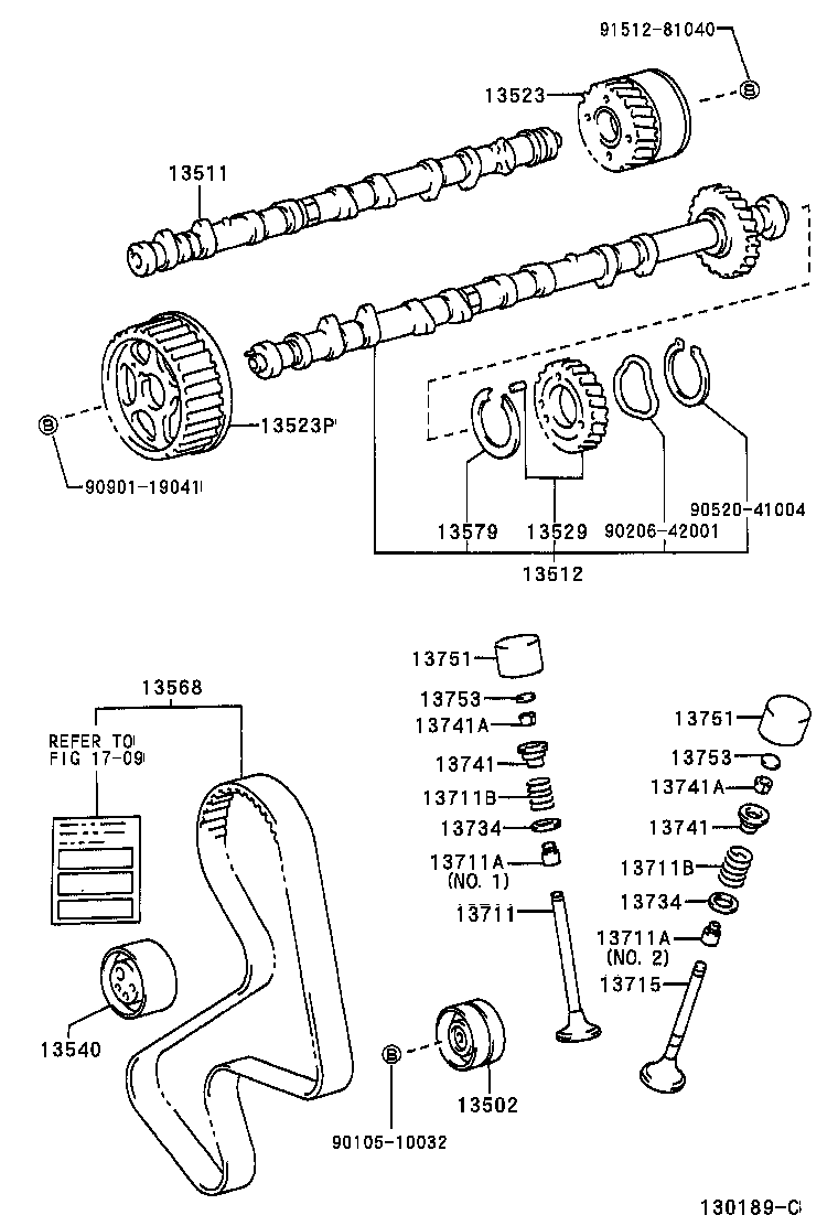  CORONA |  CAMSHAFT VALVE