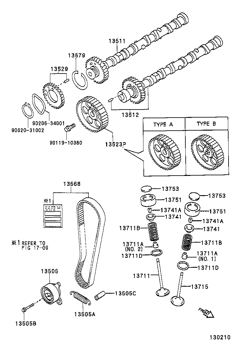  LVN CRE TRN MRN |  CAMSHAFT VALVE