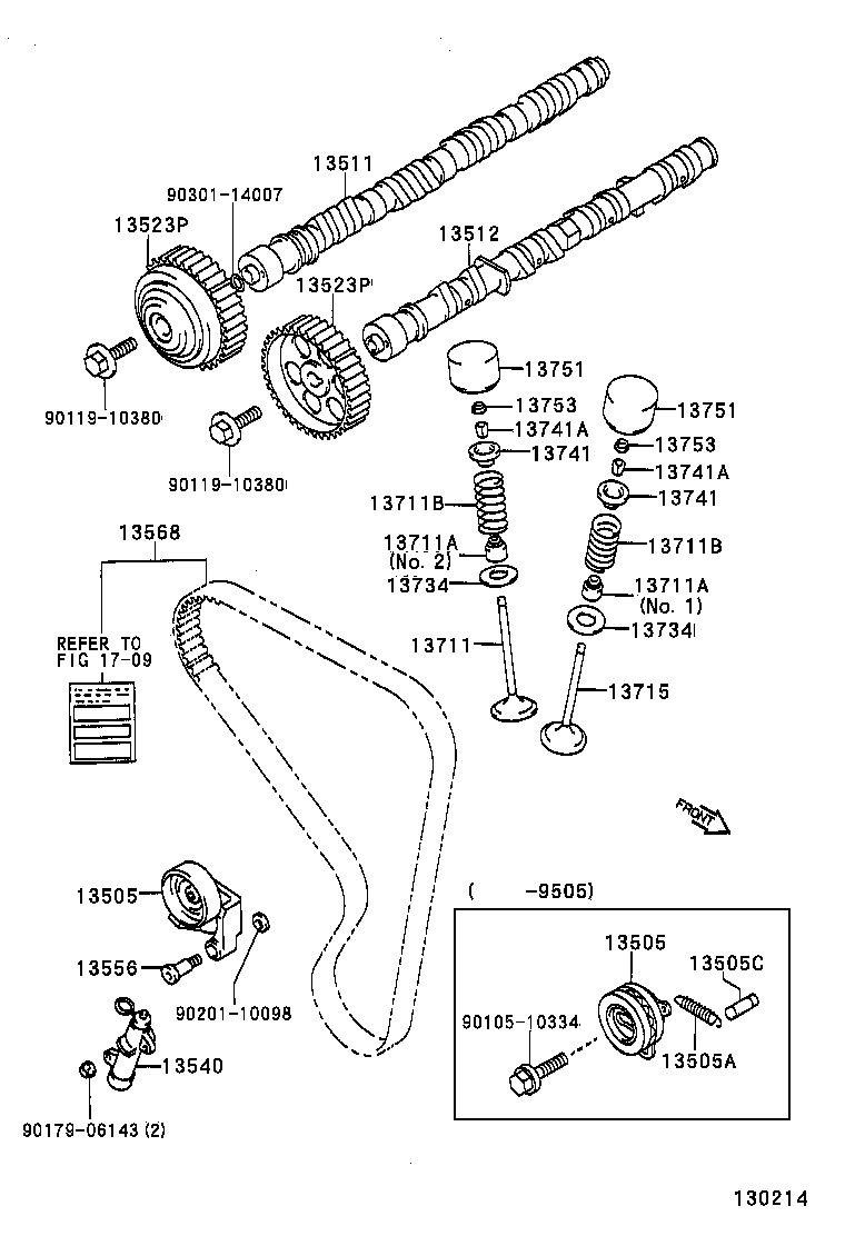  LVN CRE TRN MRN |  CAMSHAFT VALVE