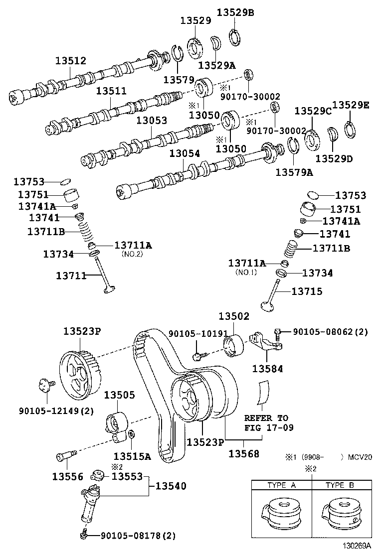  MARK 2 WG |  CAMSHAFT VALVE