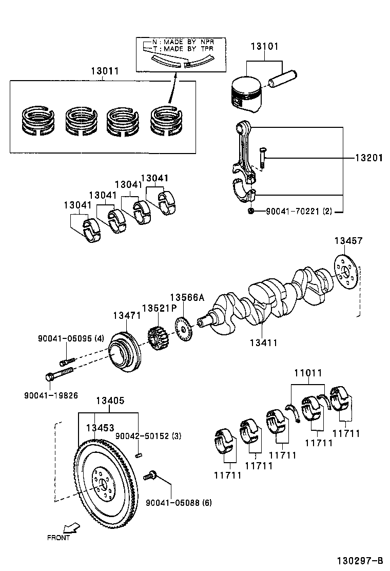  CAMI |  CRANKSHAFT PISTON