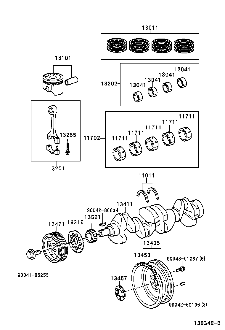  CAMI |  CRANKSHAFT PISTON