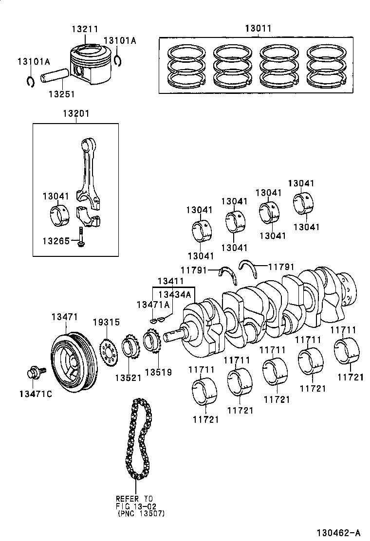  VISTA VISTA ARDEO |  CRANKSHAFT PISTON