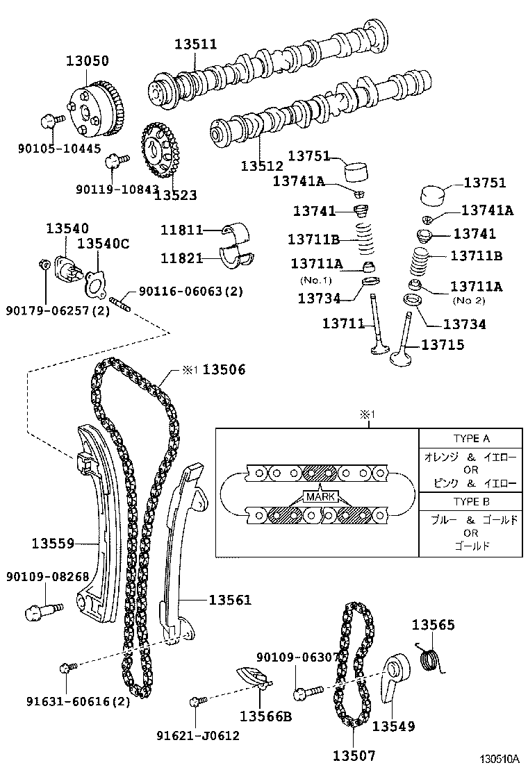  GAIA |  CAMSHAFT VALVE