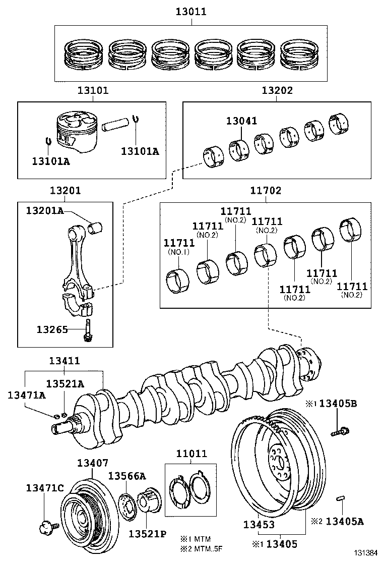  SUPRA |  CRANKSHAFT PISTON