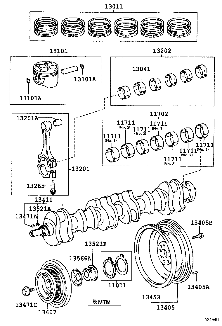  SOARER |  CRANKSHAFT PISTON