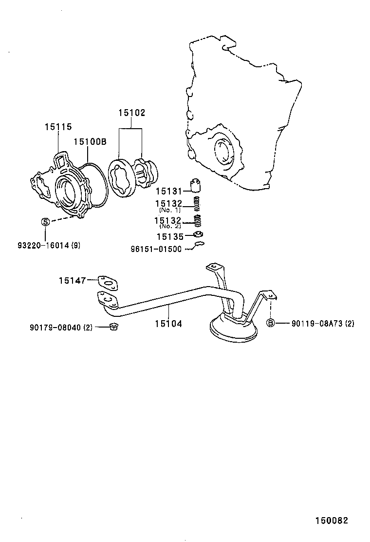  GRANVIA GRAND HIACE |  ENGINE OIL PUMP