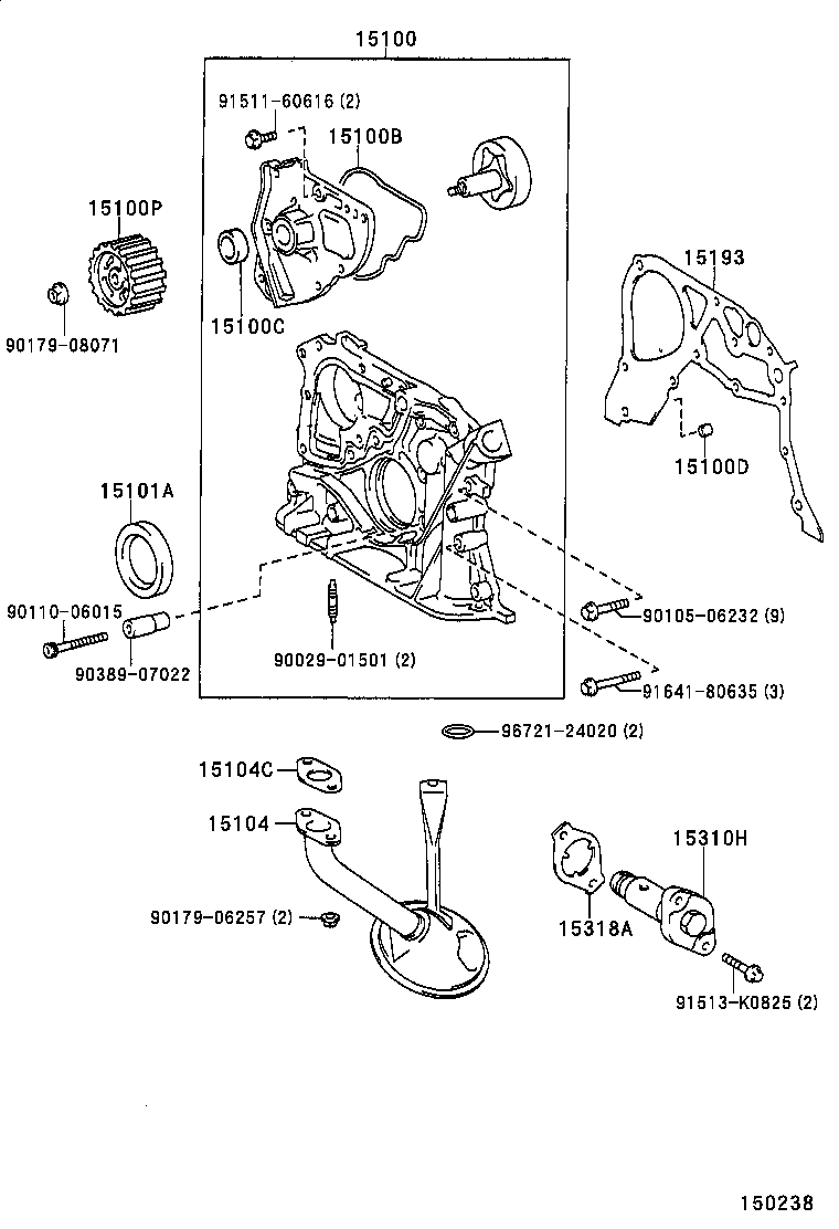  RAV4 |  ENGINE OIL PUMP