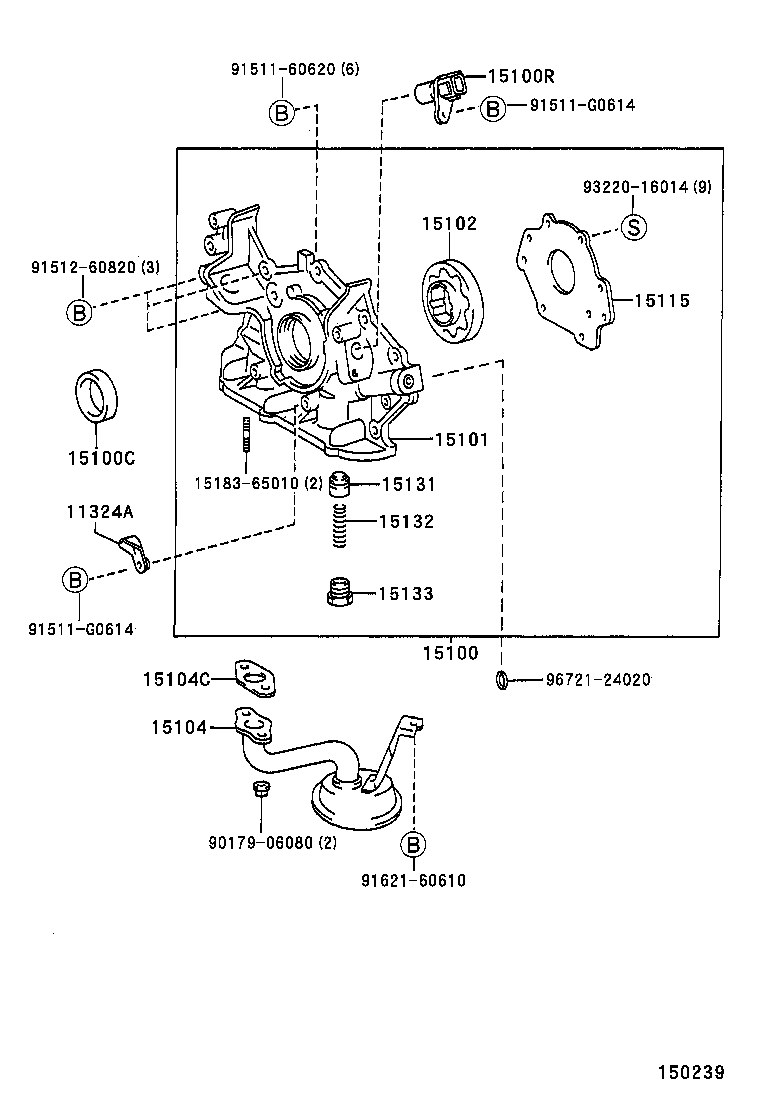  HARRIER |  ENGINE OIL PUMP