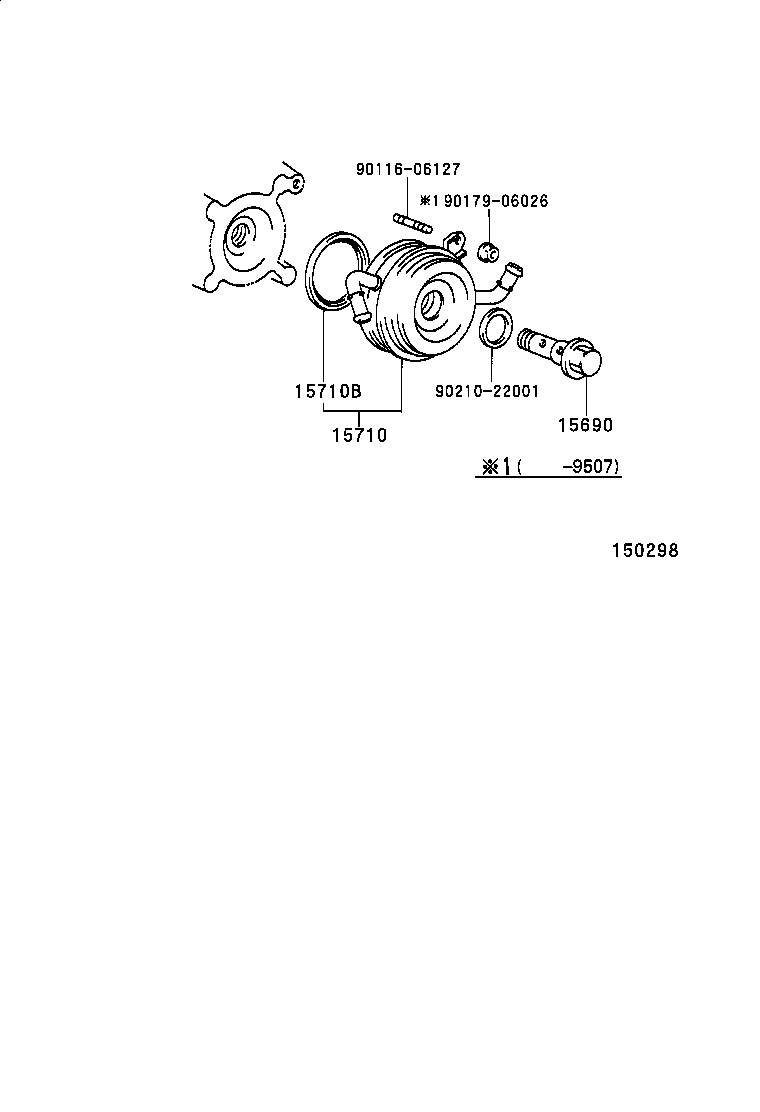  MR2 |  ENGINE OIL COOLER